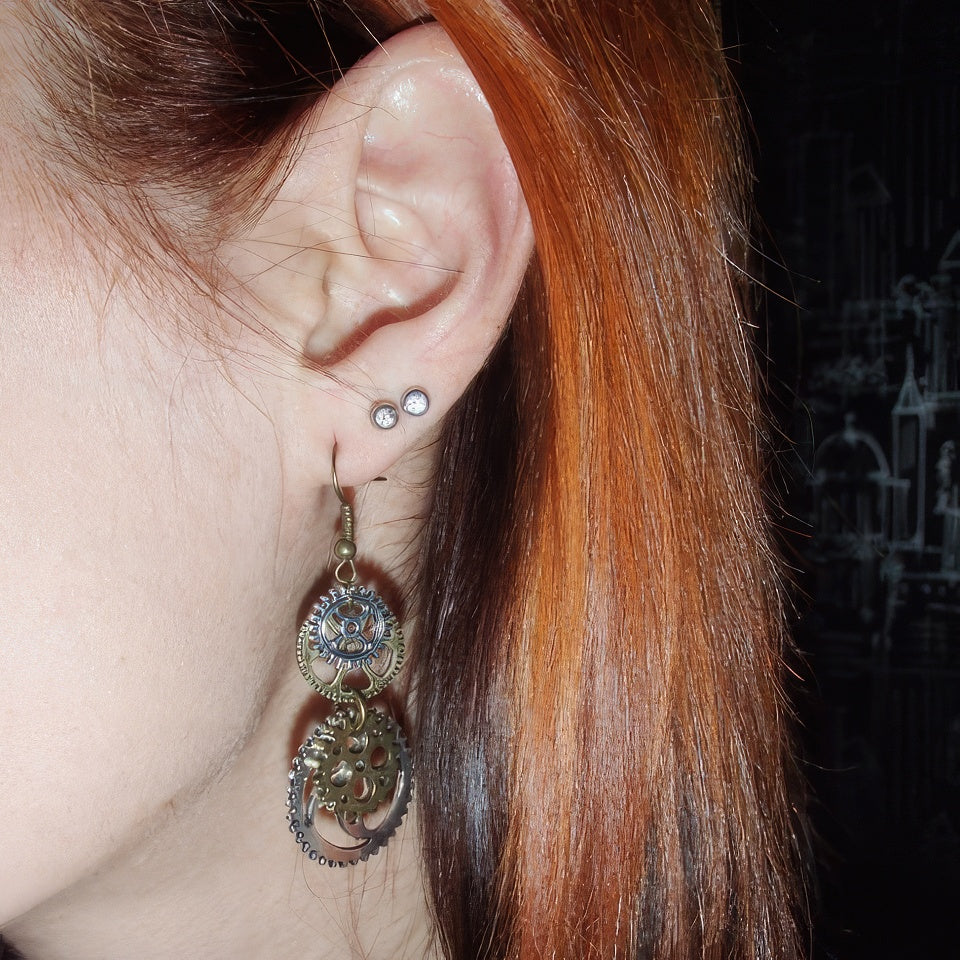 Jewelry Steampunk Earrings