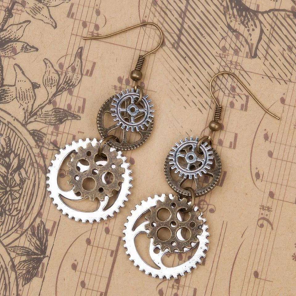 Jewelry Steampunk Earrings