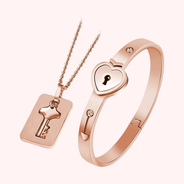 Duo Jewelry for Couple rose gold