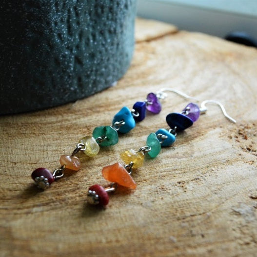 7 Chakras Earrings for Women