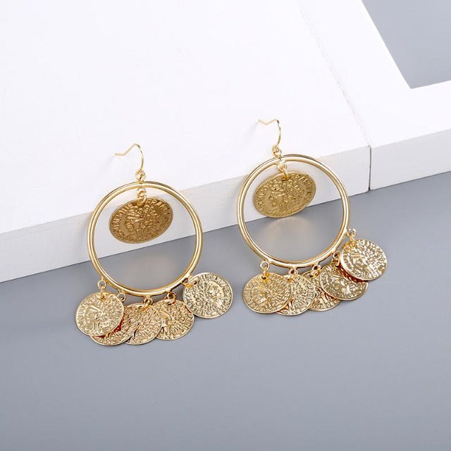 Arabic Gold Earring