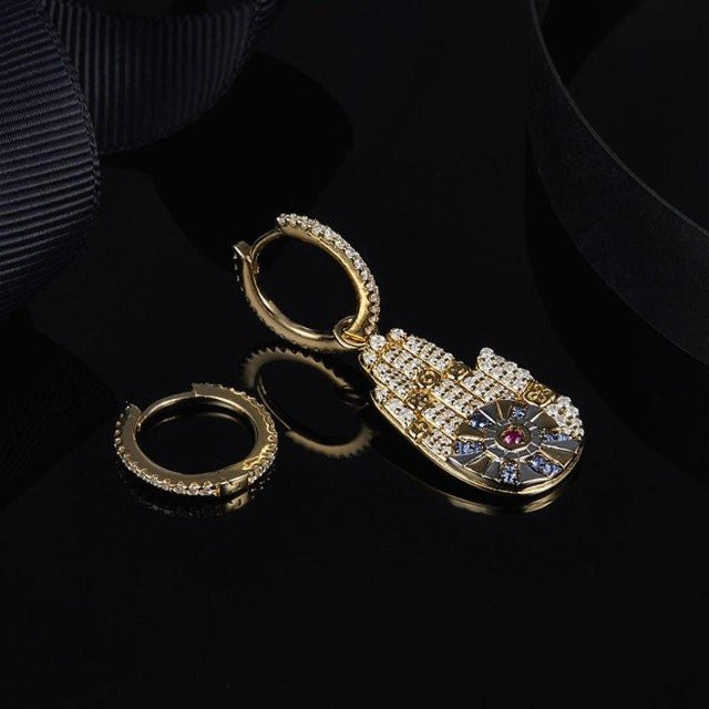 Fatma's Hand Earring