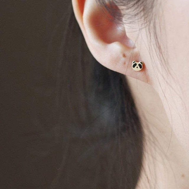 Panda Earring