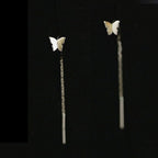 Gold Butterfly Earring