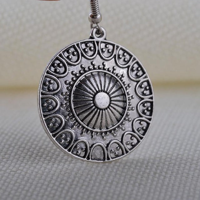 Boucle d'Oreille Tibétaine