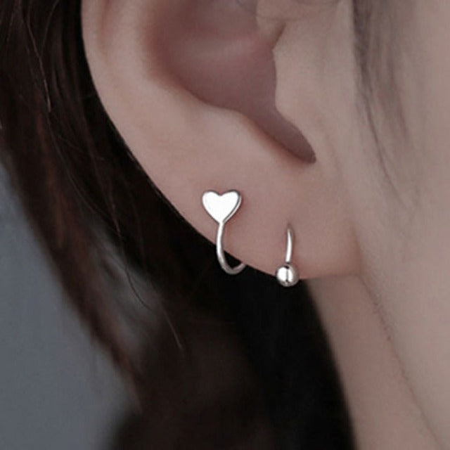 Boucles d'Oreille Coeur