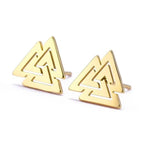 Golden Viking Earrings for Men