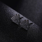 Black Viking Earrings for Men