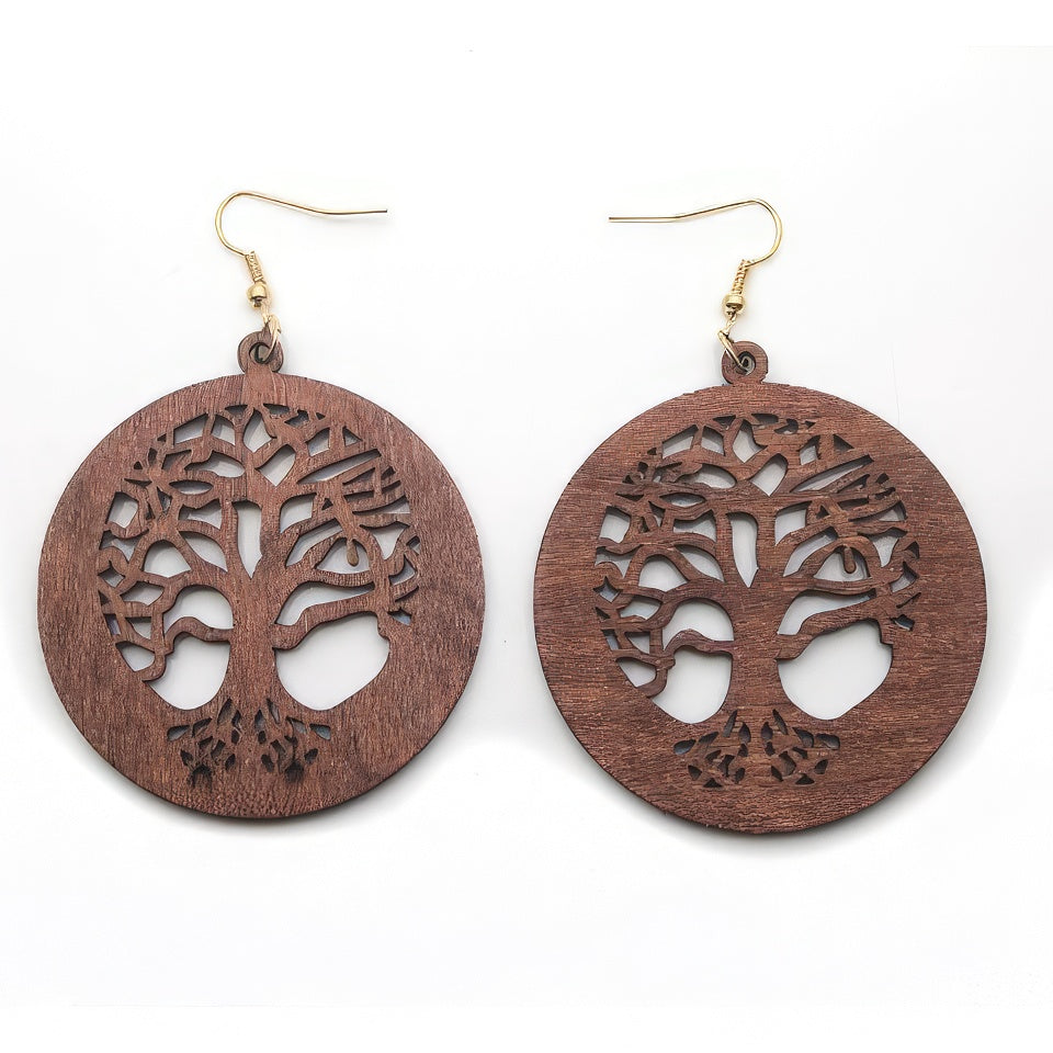 Viking Earrings Yggdrasil