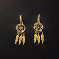 Boucles d'oreilles à pendentif attrape-rêve