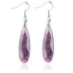 Amethyst Silver Earrings
