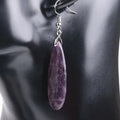 Amethyst Silver Earrings