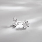 Boucles d'oreilles ancre