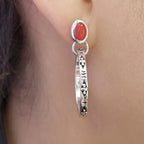 Ethnic Style Hoop Earrings