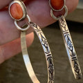 Ethnic Style Hoop Earrings