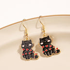 Boucles d'Oreilles Chat Mignon