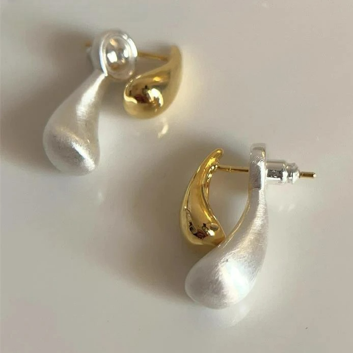 Water Drop Stud Earrings