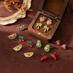 Palm Tree Stud Earrings for Women