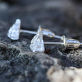 Silver Mountain Stud Earrings


Material: steel


Colors: silver


Size: 1 cm diameter (see image)


Guaranteed hypoallergenic, suitable for men, women, boys, or girls


Highly crafted product