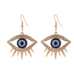 Earrings Against the Evil Eye Blue Greek Turkish Mataki Matiasma style 3