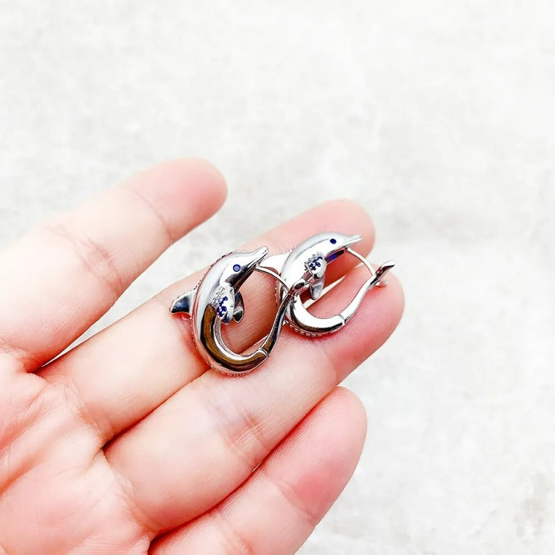 Dolphin Sapphire Earrings - Exception®