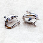 Dolphin Sapphire Earrings - Exception®