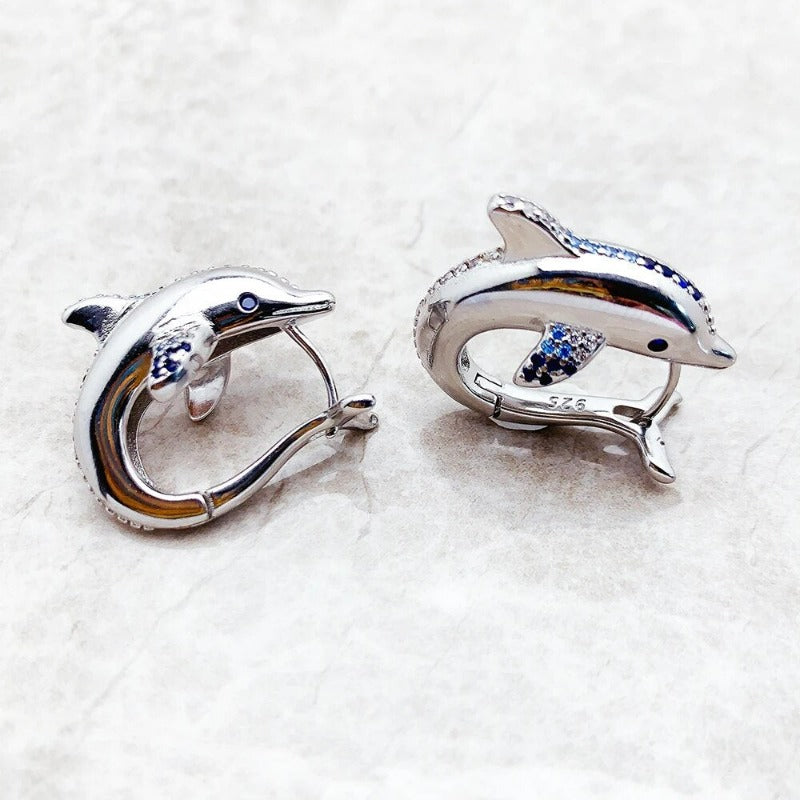 Dolphin Sapphire Earrings - Exception®