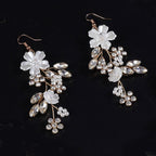 Gold Wedding Earrings