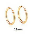 Boucles d'oreilles dorées corail rouge