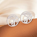 Egypt Earrings Eye of Oudjat silver