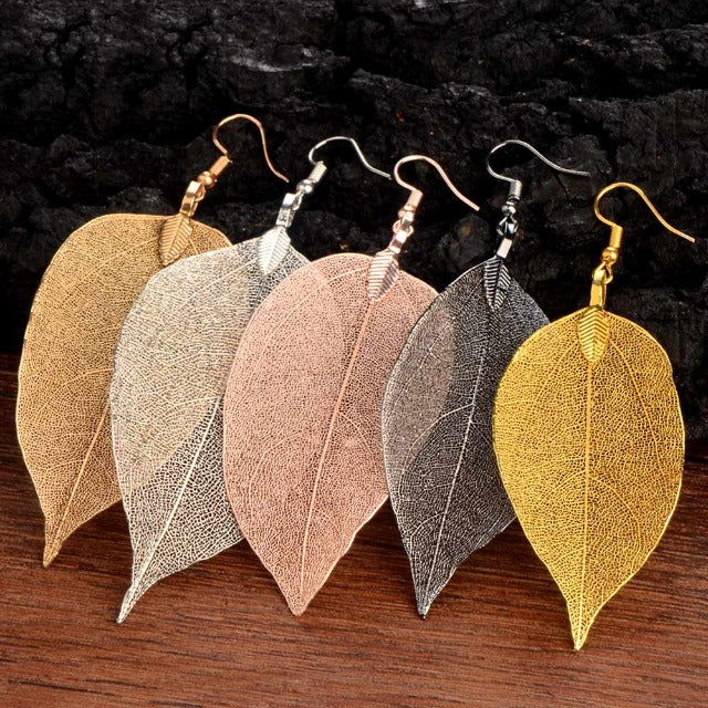 Bohemian Leaf Earrings