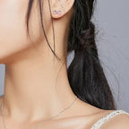 Multicolored Infinity Earrings