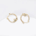 Boucles D'Oreilles Koala Anneaux