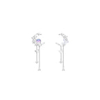 Moon and Butterfly Earrings