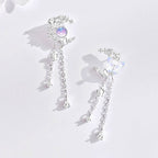 Moon and Butterfly Earrings