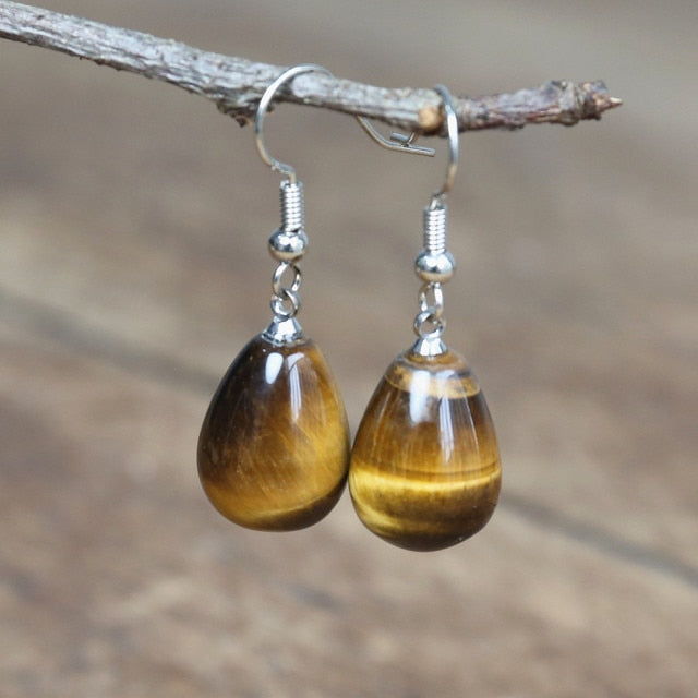 Tiger Eye Earrings