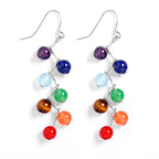 7 Chakras Dangling Earrings 2