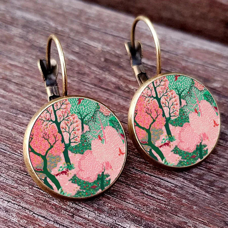 Tree of Life Dangle Earrings style 5