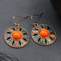 Multicolored Bohemian Hanging Earrings
