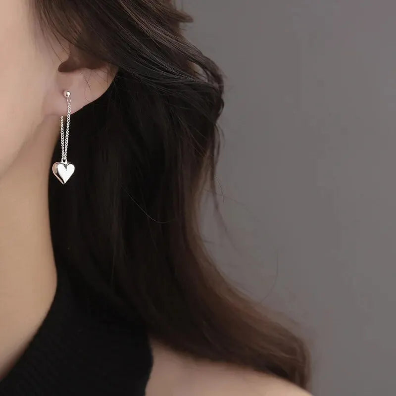 Heart Dangle Earrings