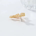 Dangling Coral Earrings Gold or Silver