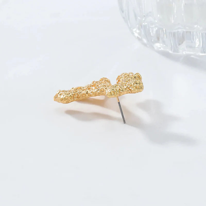 Dangling Coral Earrings Gold or Silver