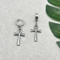 Boucles d'Oreilles Pendantes Croix d'Ankh 1