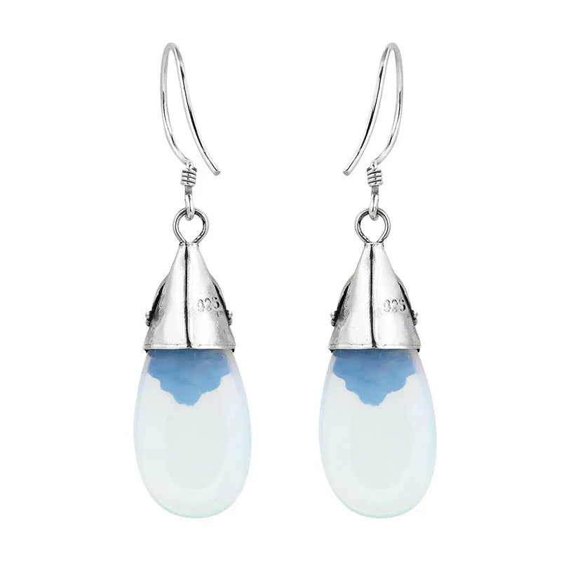 Dangling Earrings Moonstone 1
