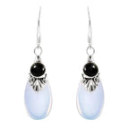 Dangling Earrings and Zircon Moonstone 2