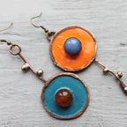 Boucles d'Oreilles Pendantes Ethniques Atypiques