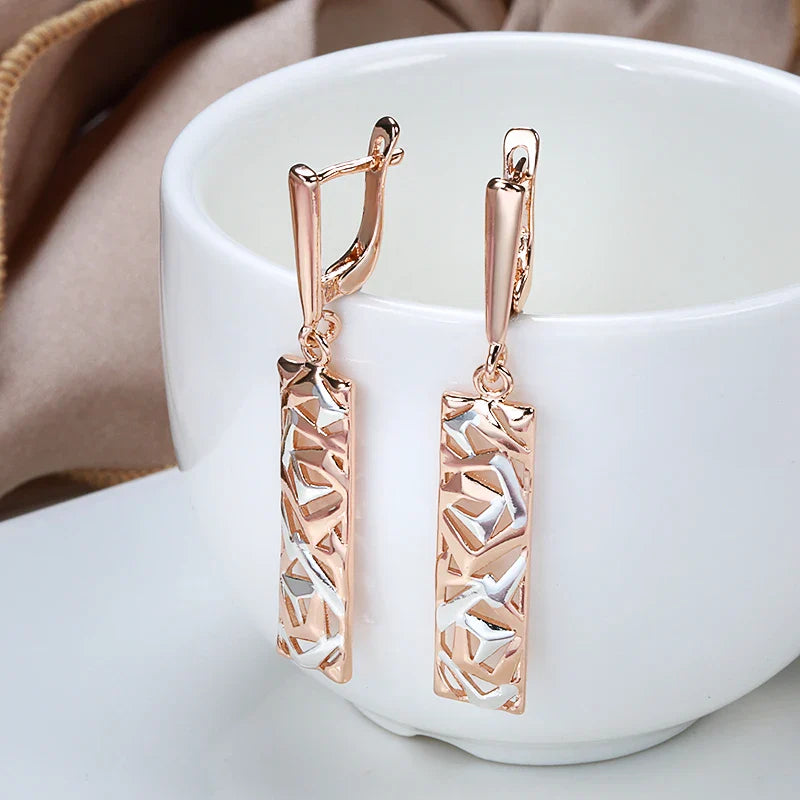 Modern Ethnic Dangle Earrings