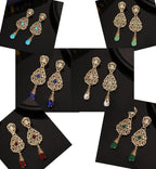 Ethnic Oriental Dangling Earrings