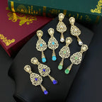 Ethnic Oriental Dangling Earrings