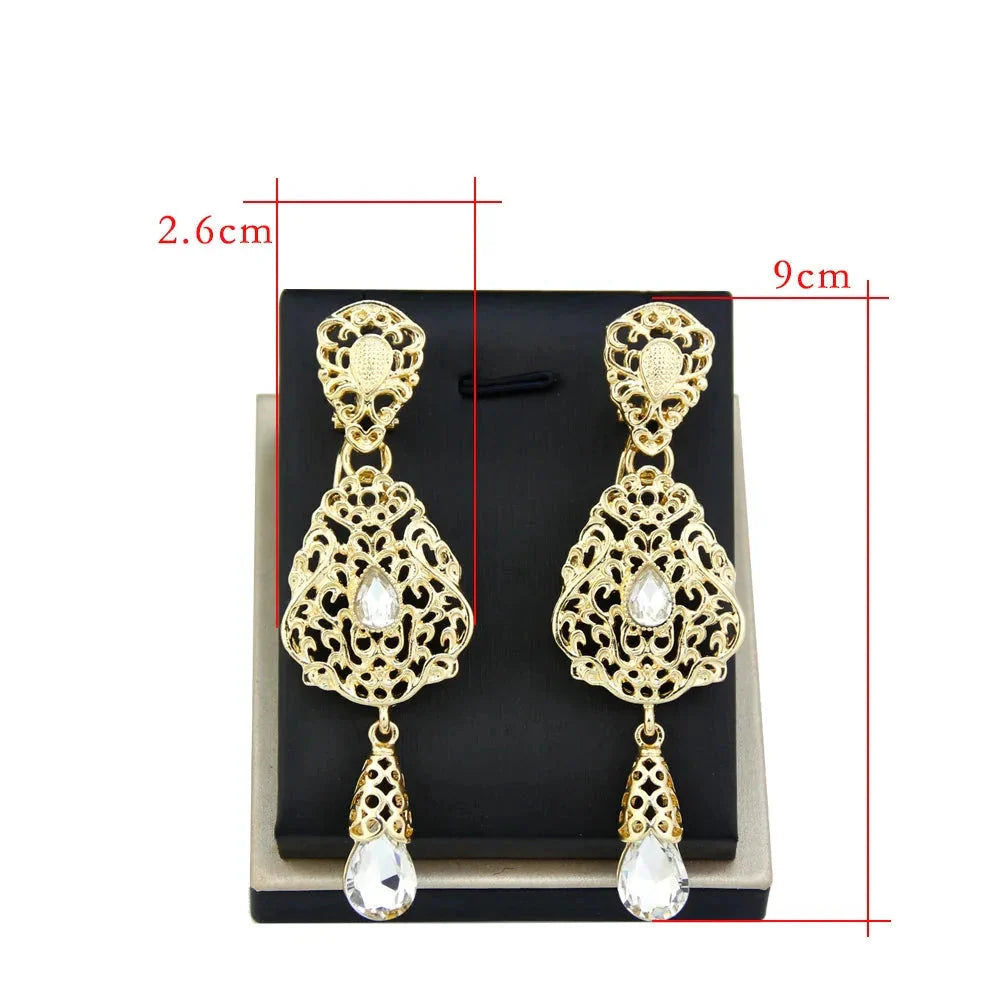 Ethnic Oriental Dangling Earrings
